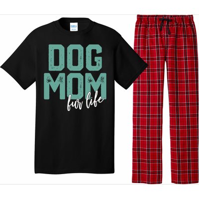 Mother's Day Gift Dog Mom Fur Life Mommy Gift Pajama Set