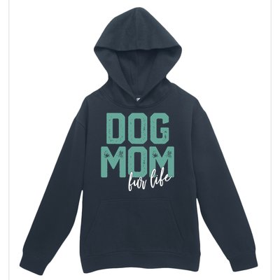 Mother's Day Gift Dog Mom Fur Life Mommy Gift Urban Pullover Hoodie