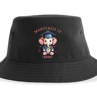 Masters Degree Graduation 2024 Mastered It Sustainable Bucket Hat