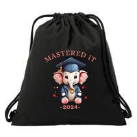 Masters Degree Graduation 2024 Mastered It Drawstring Bag
