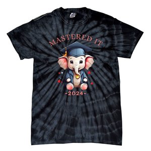 Masters Degree Graduation 2024 Mastered It Tie-Dye T-Shirt