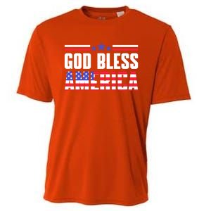 Memorial Day God Bless America Patriotic Honor Flag Soldiers Funny Gift Cooling Performance Crew T-Shirt