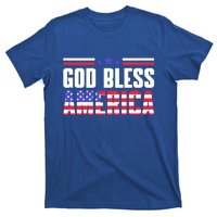 Memorial Day God Bless America Patriotic Honor Flag Soldiers Funny Gift T-Shirt