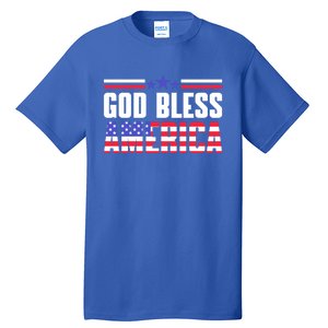 Memorial Day God Bless America Patriotic Honor Flag Soldiers Funny Gift Tall T-Shirt