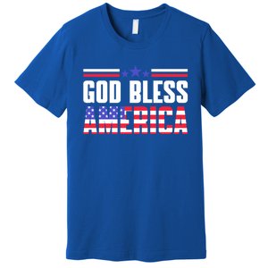 Memorial Day God Bless America Patriotic Honor Flag Soldiers Funny Gift Premium T-Shirt