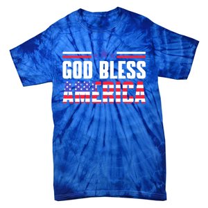 Memorial Day God Bless America Patriotic Honor Flag Soldiers Funny Gift Tie-Dye T-Shirt