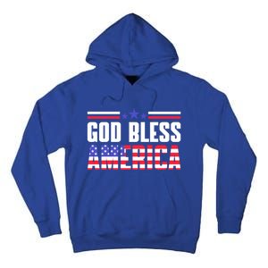 Memorial Day God Bless America Patriotic Honor Flag Soldiers Funny Gift Tall Hoodie