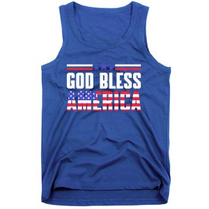 Memorial Day God Bless America Patriotic Honor Flag Soldiers Funny Gift Tank Top