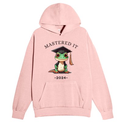 Masters Degree Graduation 2024 Mastered It Urban Pullover Hoodie