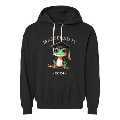 Masters Degree Graduation 2024 Mastered It Garment-Dyed Fleece Hoodie