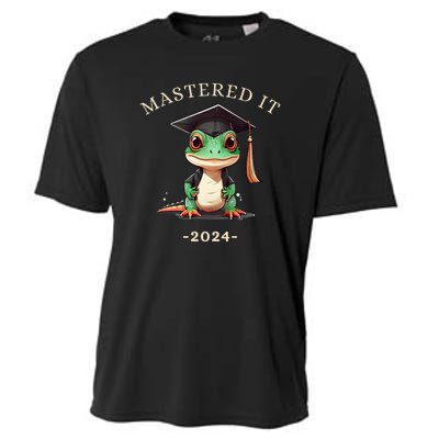 Masters Degree Graduation 2024 Mastered It Cooling Performance Crew T-Shirt