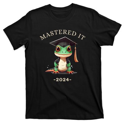 Masters Degree Graduation 2024 Mastered It T-Shirt