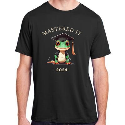 Masters Degree Graduation 2024 Mastered It Adult ChromaSoft Performance T-Shirt