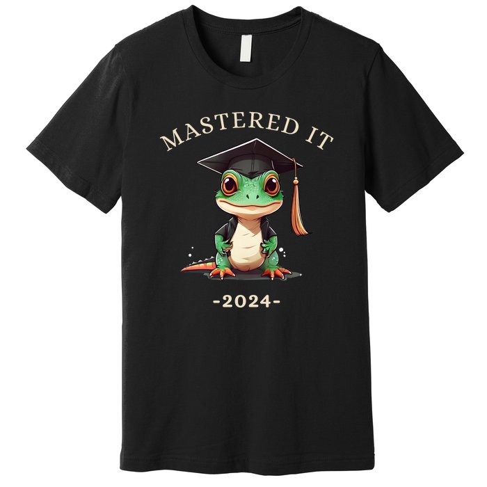 Masters Degree Graduation 2024 Mastered It Premium T-Shirt