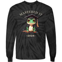 Masters Degree Graduation 2024 Mastered It Tie-Dye Long Sleeve Shirt