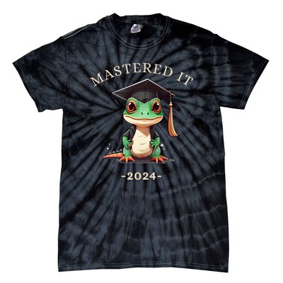 Masters Degree Graduation 2024 Mastered It Tie-Dye T-Shirt