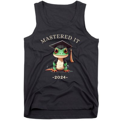 Masters Degree Graduation 2024 Mastered It Tank Top