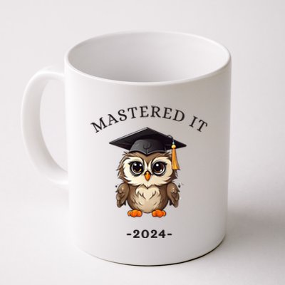 Masters Degree Graduation 2024 Mastered It Coffee Mug