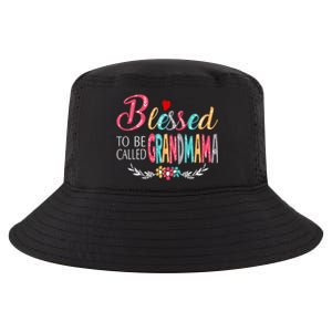 Mothers Day Gift Blessed To Be Called Grandmama Cool Comfort Performance Bucket Hat