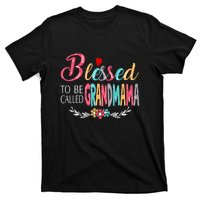 Mothers Day Gift Blessed To Be Called Grandmama T-Shirt