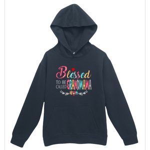 Mothers Day Gift Blessed To Be Called Grandmama Urban Pullover Hoodie