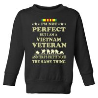 Memorial Day Gift VeteranS Day Vietnam Veteran Toddler Sweatshirt