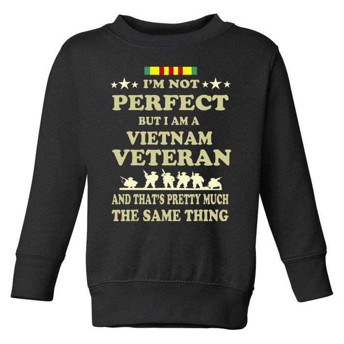 Memorial Day Gift VeteranS Day Vietnam Veteran Toddler Sweatshirt