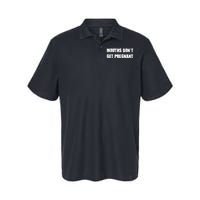 Mouths Dont Get Pregnant Softstyle Adult Sport Polo