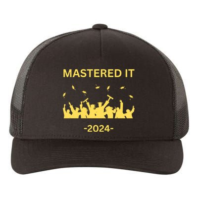 Masters Degree Graduation 2024 Mastered It Yupoong Adult 5-Panel Trucker Hat