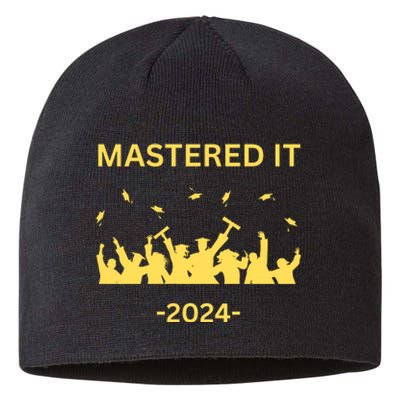 Masters Degree Graduation 2024 Mastered It Sustainable Beanie