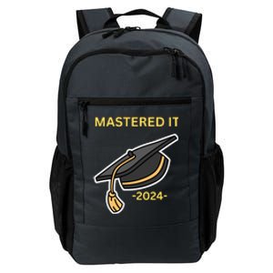 Masters Degree Graduation 2024 Mastered It Daily Commute Backpack