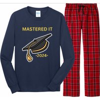 Masters Degree Graduation 2024 Mastered It Long Sleeve Pajama Set