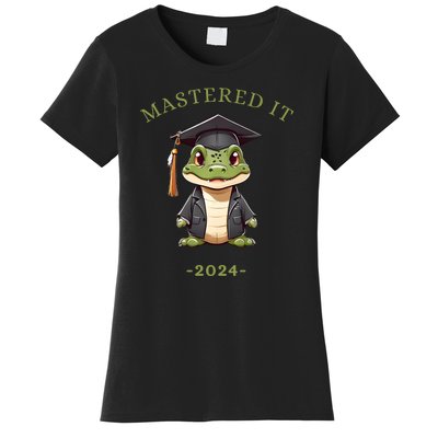 Masters Degree Graduation 2024 Mastered It Women's T-Shirt