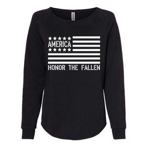 Memorial Day Gift Honor The Fallen Military 4th Of July Cute Gift Womens California Wash Sweatshirt