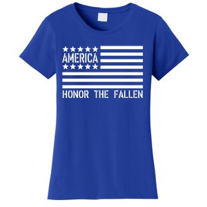 Memorial Day Gift Honor The Fallen Military 4th Of July Cute Gift Women's T-Shirt