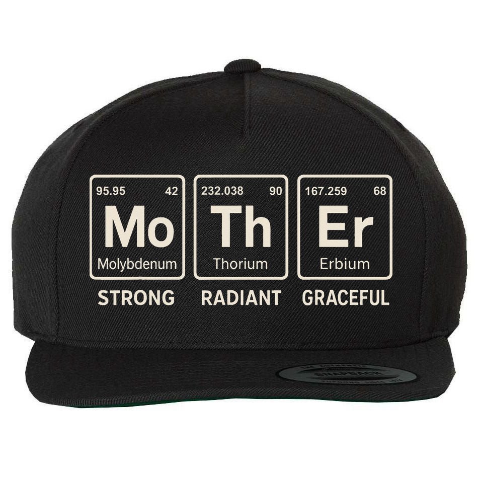 Mothers Day Gifts Novelty Funny Mothers Day Gift Wool Snapback Cap