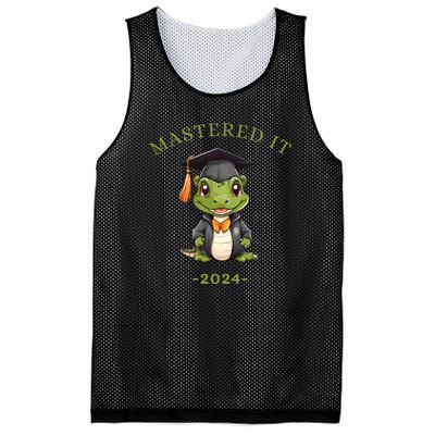 Masters Degree Graduation 2024 Mastered It Mesh Reversible Basketball Jersey Tank