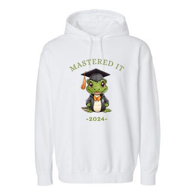 Masters Degree Graduation 2024 Mastered It Garment-Dyed Fleece Hoodie