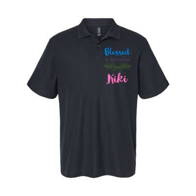 Mothers Day Gift Blessed To Be Called Kiki Softstyle Adult Sport Polo