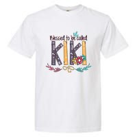 Mothers Day Gift Blessed To Be Called Kiki Garment-Dyed Heavyweight T-Shirt