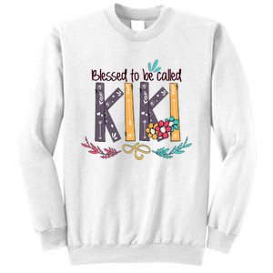 Mothers Day Gift Blessed To Be Called Kiki Sweatshirt