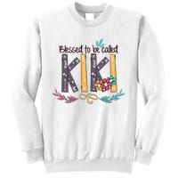 Mothers Day Gift Blessed To Be Called Kiki Sweatshirt