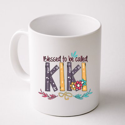 Mothers Day Gift Blessed To Be Called Kiki Coffee Mug