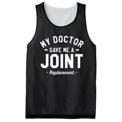 My Doctor Gave Me A Joint Replacement Bionic Surgery Mesh Reversible Basketball Jersey Tank