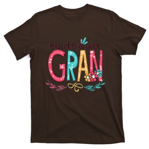 Mothers Day Gift Blessed To Be Called Gran T-Shirt