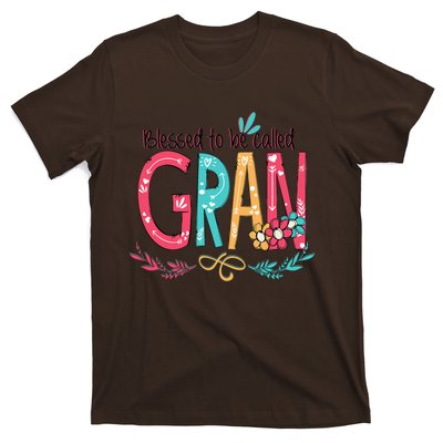 Mothers Day Gift Blessed To Be Called Gran T-Shirt