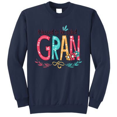 Mothers Day Gift Blessed To Be Called Gran Sweatshirt