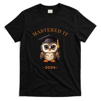 Masters Degree Graduation 2024 Mastered It T-Shirt