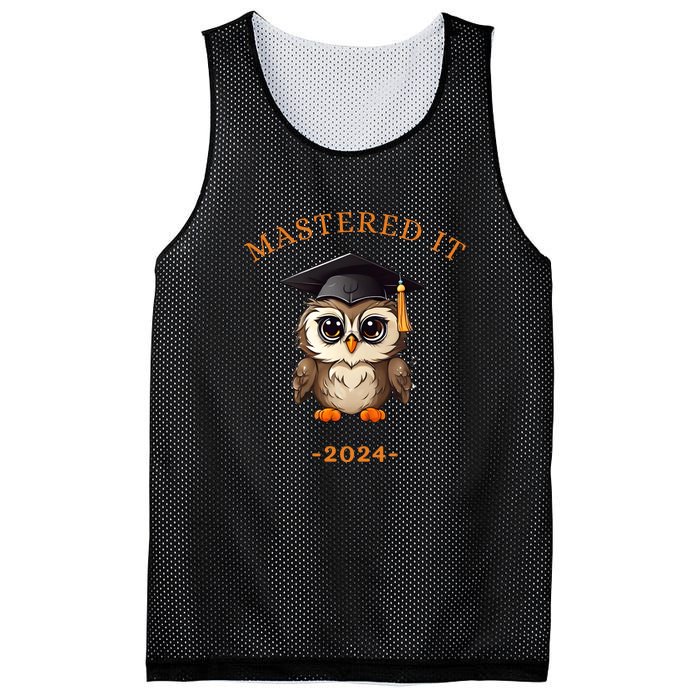 Masters Degree Graduation 2024 Mastered It Mesh Reversible Basketball Jersey Tank