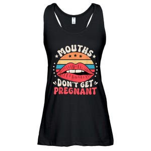 Mouths DonT Get Pregnant Inappropriate Humor Adult Jokes Ladies Essential Flowy Tank